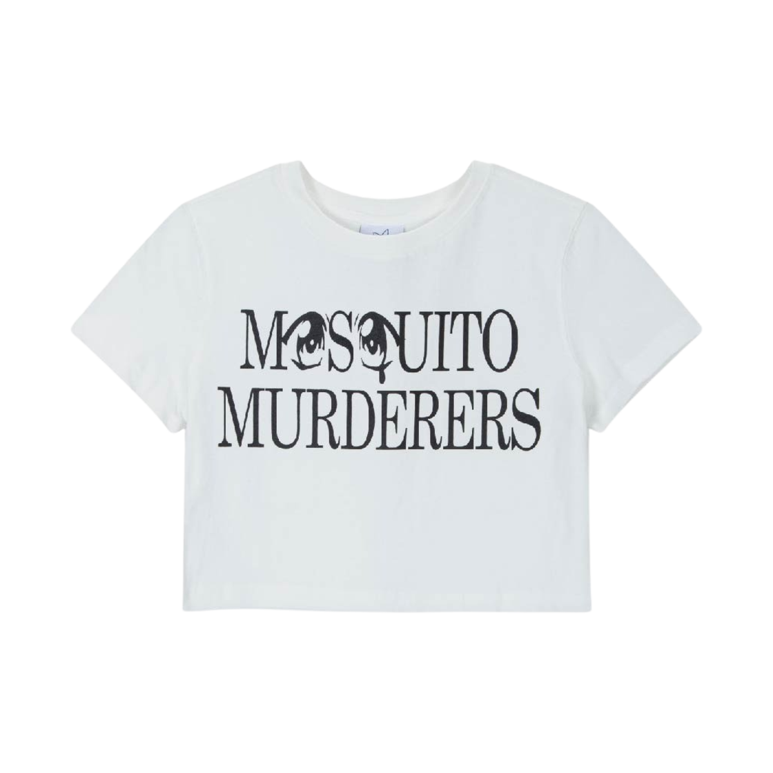 모스키토 머더러스 크롭 탑 화이트(Mosquito Murderers Crop Top White)