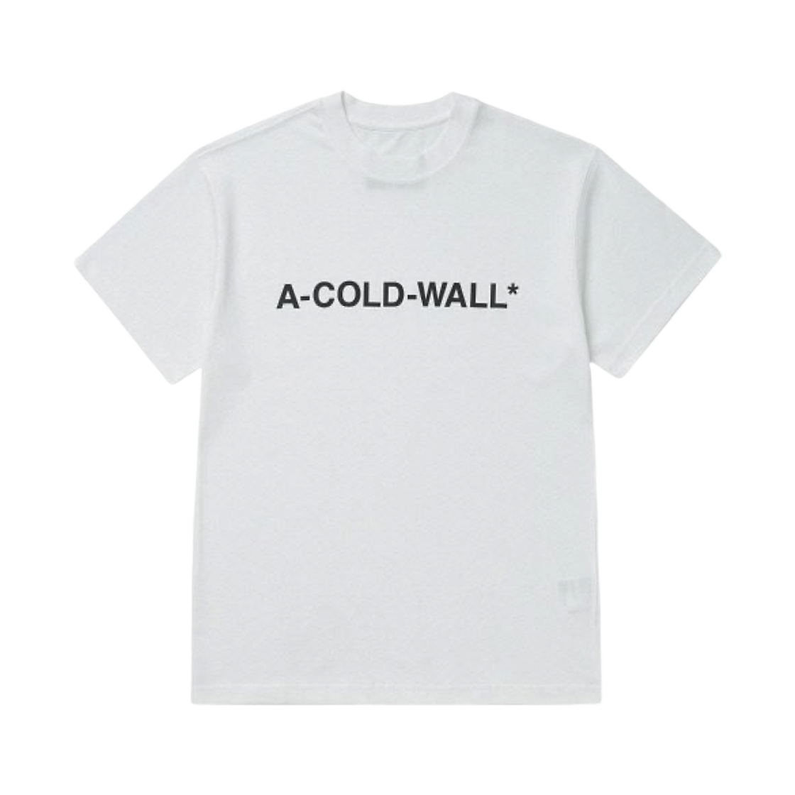 어콜드월 에센셜 로고 티셔츠 화이트(A Cold Wall Essential Logo T-Shirt White)