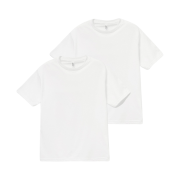 AAA Heavy Cotton 1301 T-Shirt White (2Pack)