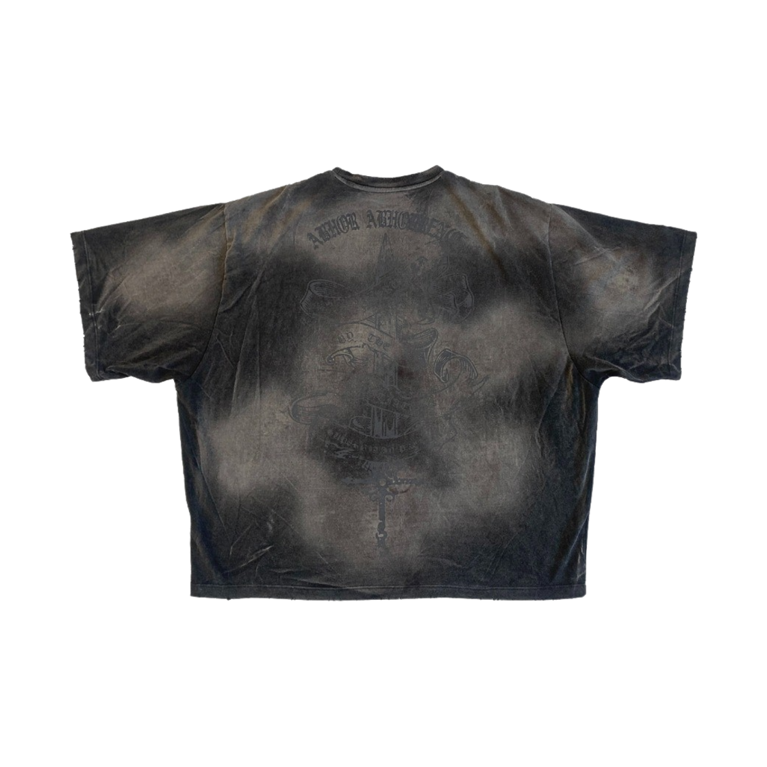 rbU_T_ANCIENT_BK rbU The Ancient T-Shirt Washed Black