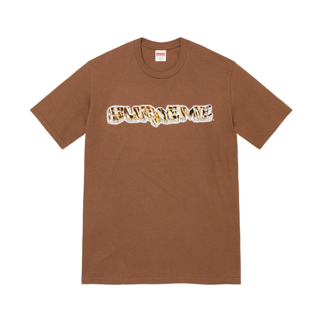 슈프림 다이아몬드 티셔츠 브라운 - 21FW(Supreme Diamond T-Shirt Brown - 21FW) - 1
