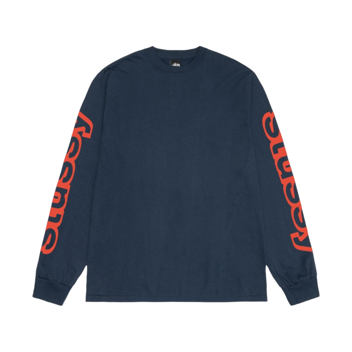 1995030 Stussy Sideways LS T-Shirt Navy