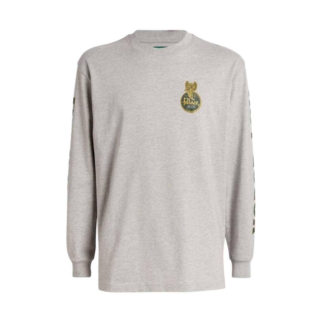 팔라스 x 해러즈 로고 롱슬리브 티셔츠 그레이 말 - 21FW