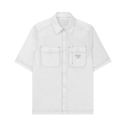 Prada Re-Nylon S/S Shirt White