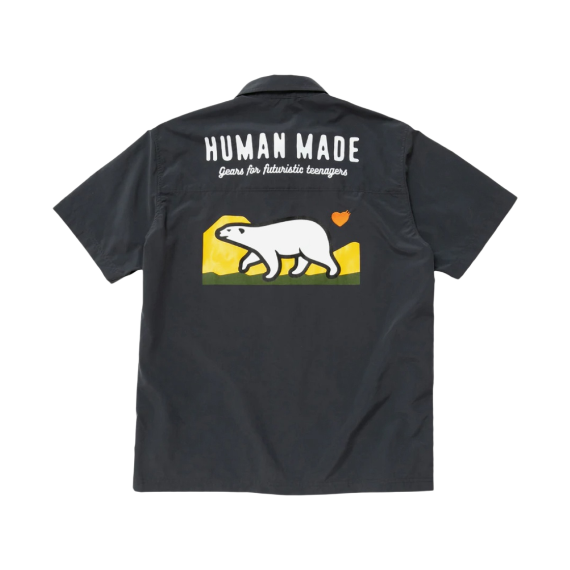 휴먼 메이드 캠프 셔츠 차콜 | Human Made | KREAM