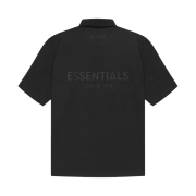 Essentials Short Sleeve Polo Black - 21SS