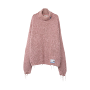 Maison Mihara Yasuhiro Mohair Pullover Knit Pink