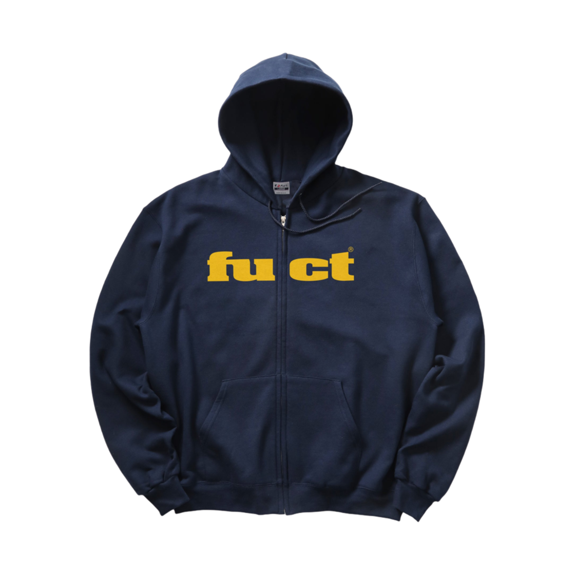 퍽트 OG 로고 집 업 네이비 - 24SS(Fuct OG Logo Zip Up Navy - 24SS)