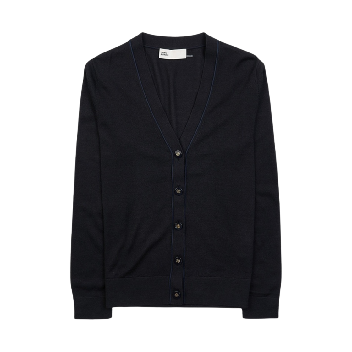 146283-001 (W) Tory Burch Simone Cardigan Black