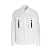 Prada Re-Nylon Shirt White