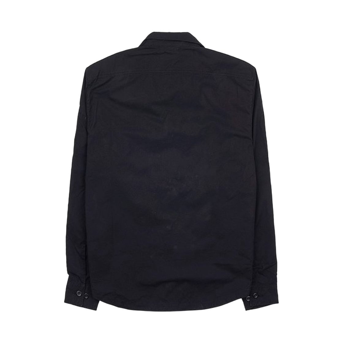 C.P. 컴퍼니 개버딘 버튼 포켓 셔츠 블랙 - 23FW(C.P. Company Gabardine Buttoned Pockets Shirt Black - 23FW) - 2