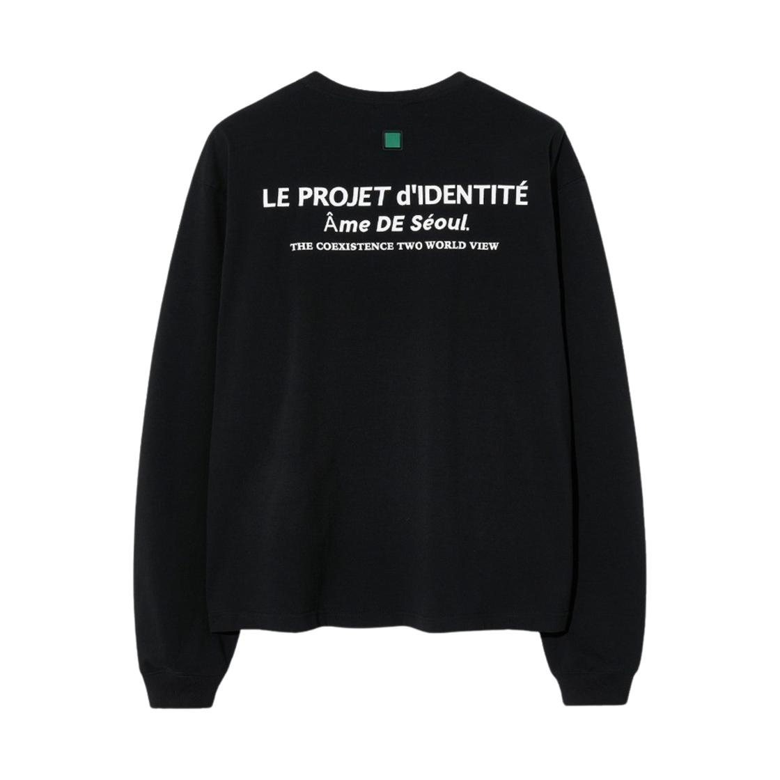 197_TIP THE IDENTITY PROJECT Kotka Round Long Sleeve Black