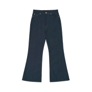 STU Flared Denim Pants Indigo