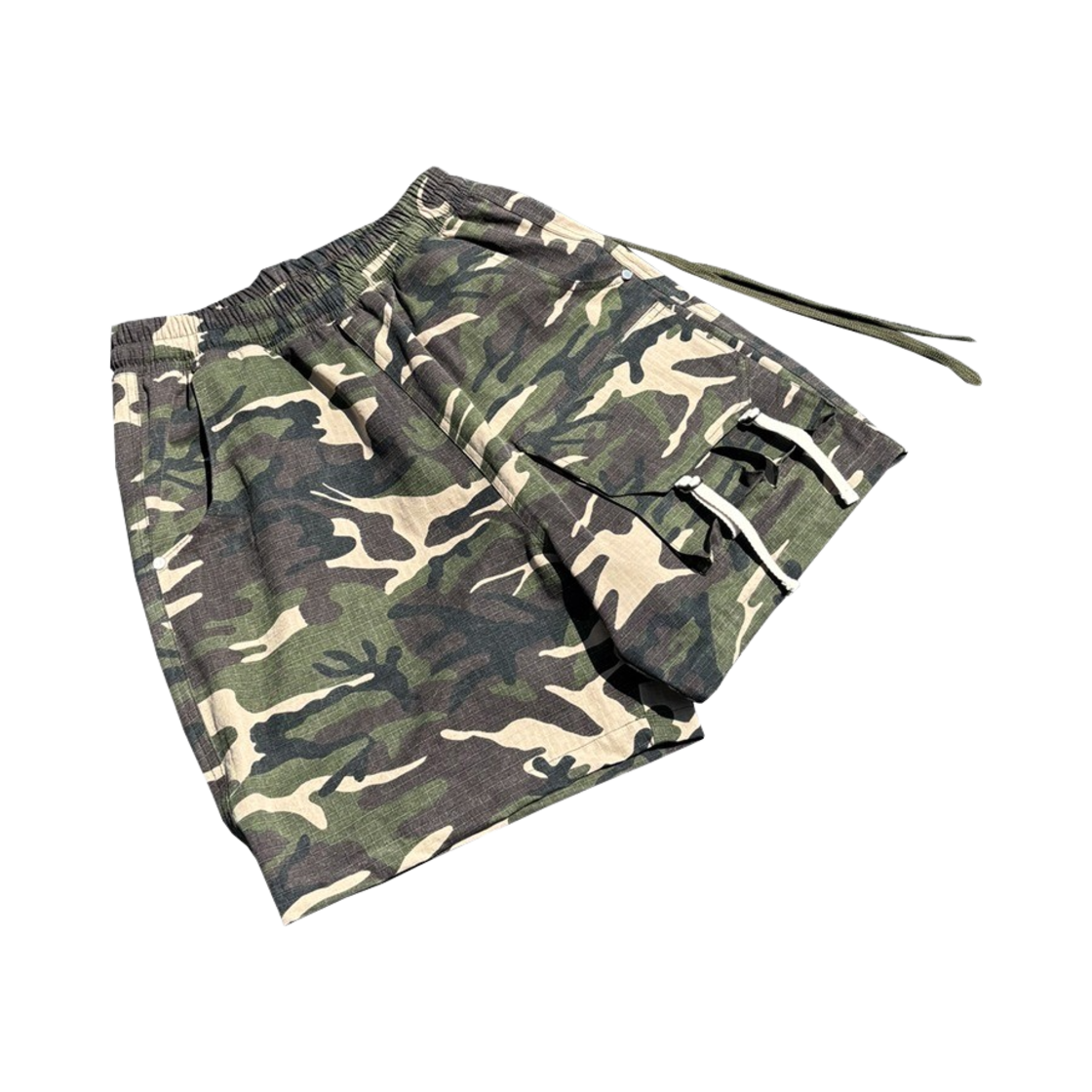 W057 Wapworks Utility Ripstop Baggy Shorts