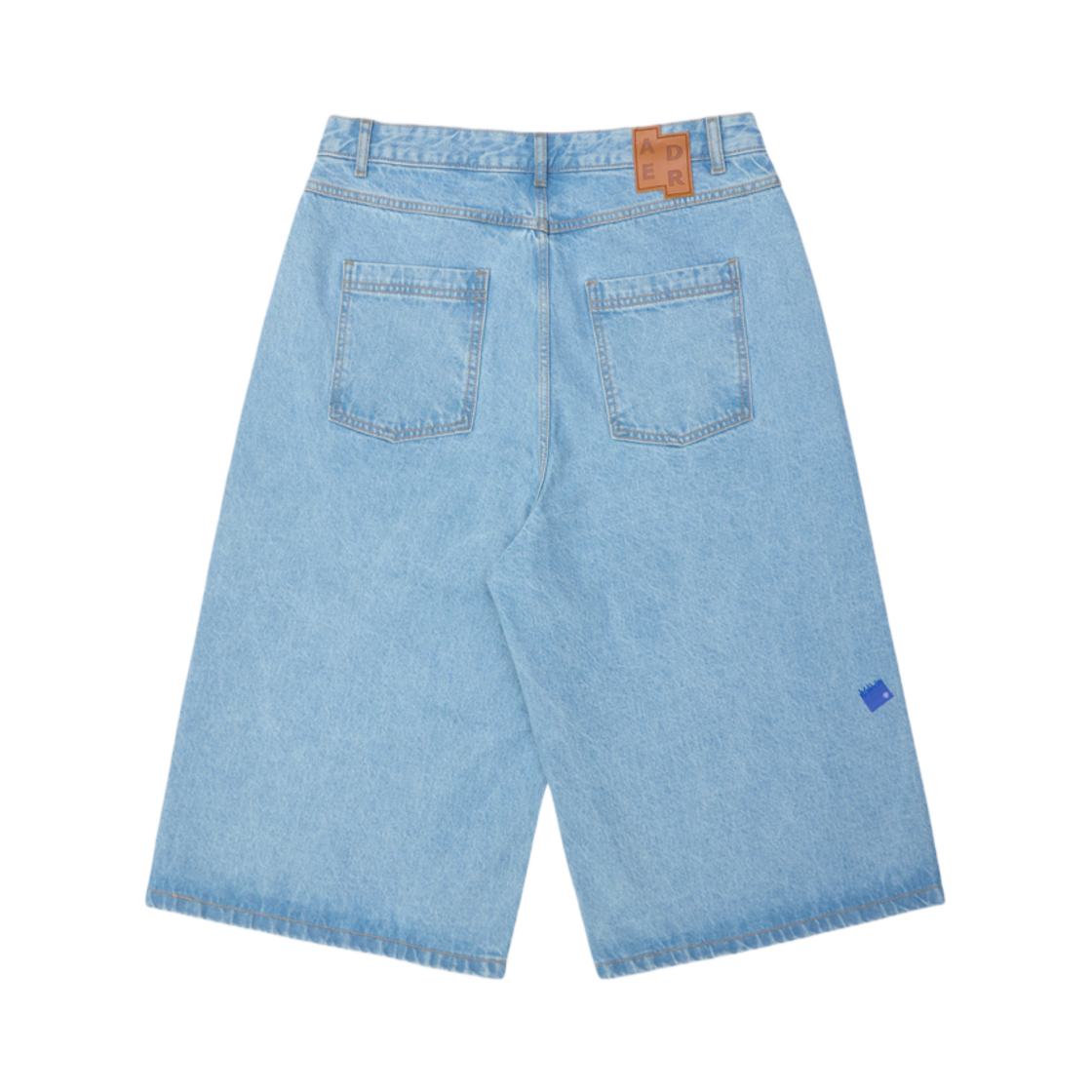 아더 에러 시그니피컨트 SV 태그 숏 진 01 스카이 블루(Ader Error Sig; SV Tag Short Jeans 01 Sky Blue) - 2