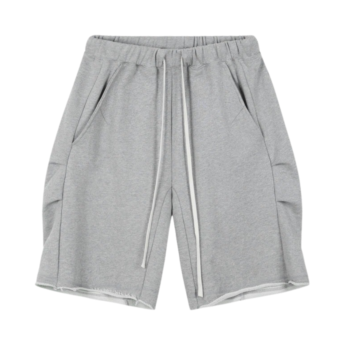 ET2402SO02GR ETCE Reverse Tuck Sweat Shorts Gray