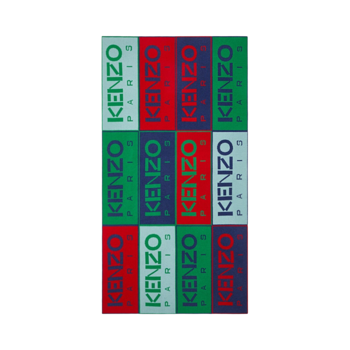 FC68CU150KCA Kenzo Box Wool Blanket Medium Red