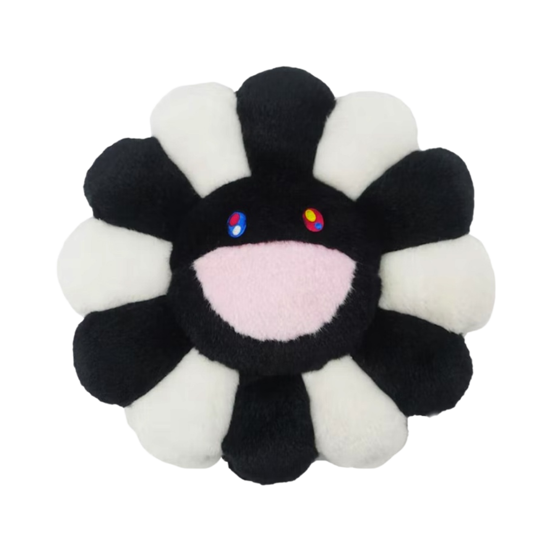 카이카이키키 플라워 쿠션 30cm 블랙 화이트(Kaikai Kiki Flower Cushion 30cm Black White)