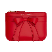 Comme des Garcons SA8100BB Big Bow Wallet Red