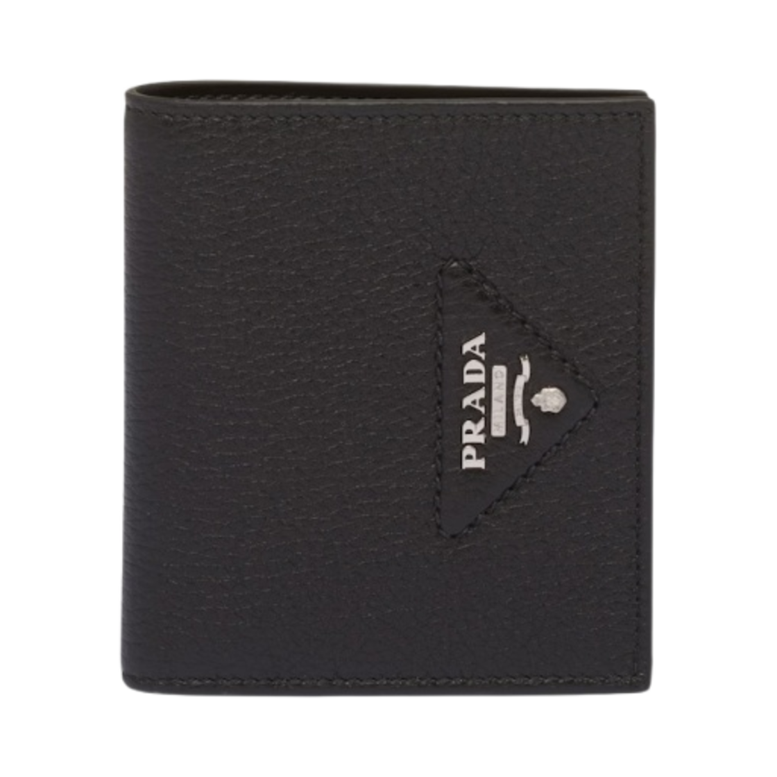 2MO004-2BBE-F0002 Prada Leather Wallet Black