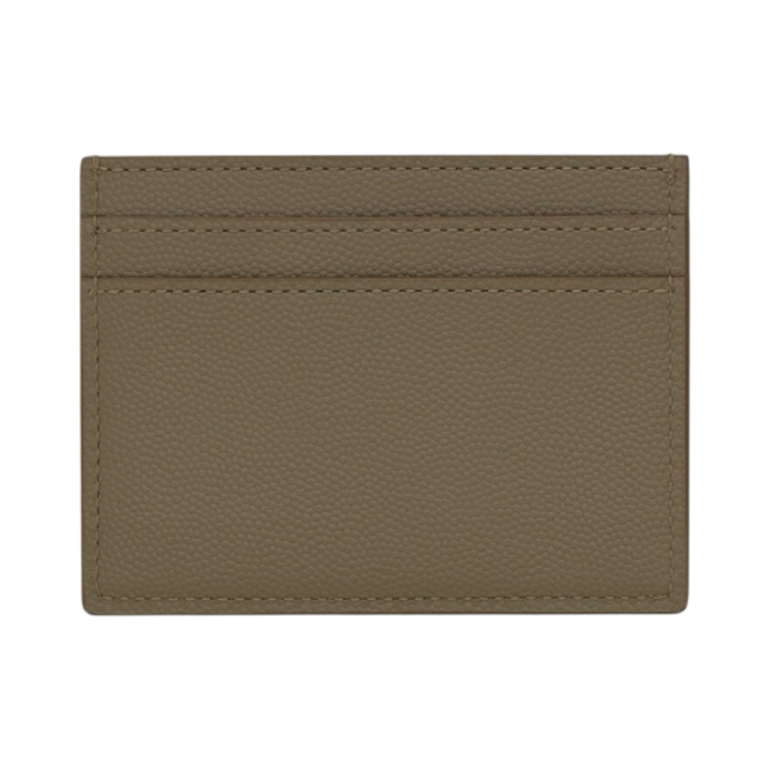 생로랑 그랑 드 뿌드르 엠보스드 레더 파리 카드 케이스 라이트 펀(Saint Laurent Paris Card Case in Grain de Poudre Embossed Leather Light Fern) - 2