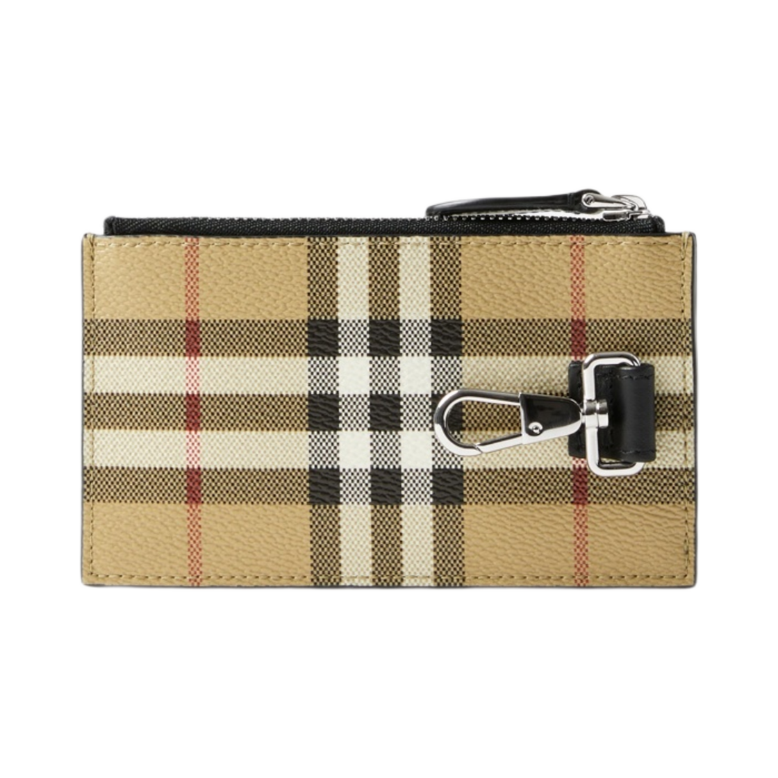 버버리 체크 지퍼 카드 케이스 아카이브 베이지(Burberry Check Zip Card Case Archive Beige) - 2