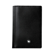 Montblanc Meisterstuck Business Card Holder with Gusset Black