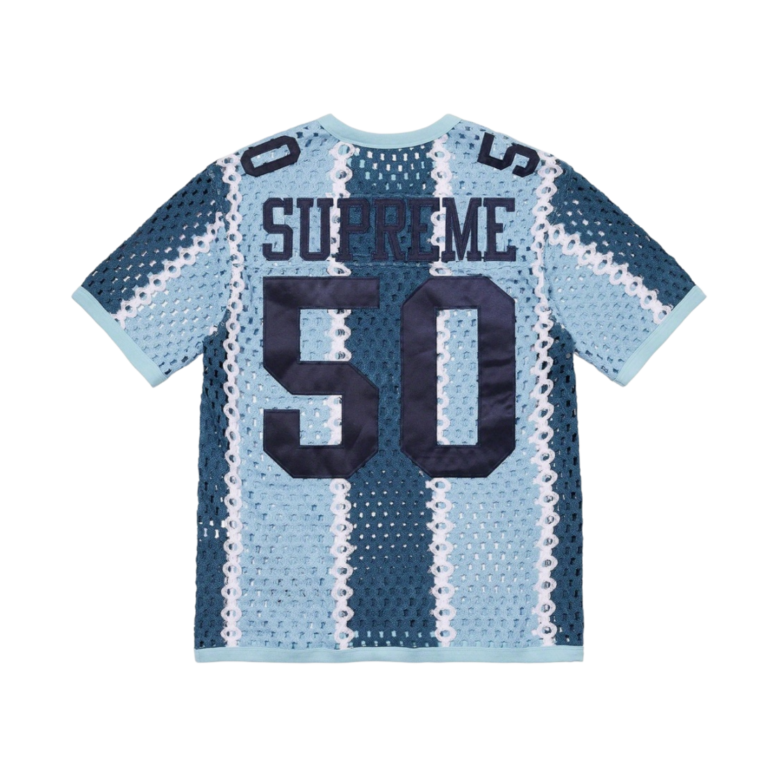 슈프림 크로쉐 풋볼 저지 슬레이트 - 23SS(Supreme Crochet Football Jersey Slate - 23SS) - 2