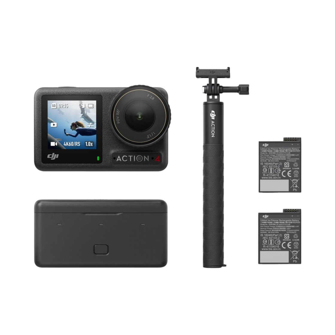 디제이아이 오즈모 액션4 어드벤쳐 콤보(DJI Osmo Action 4 Adventure Combo)