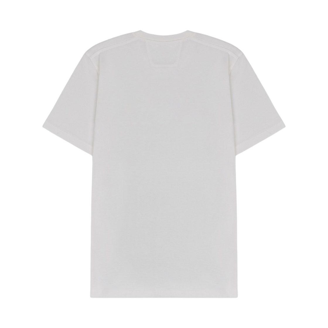 C.P. 컴퍼니 30/1 저지 릴렉스드 핏 토날 로고 티셔츠 거즈 화이트 - 22SS(C.P. Company 30/1 Jersey Relaxed Fit Tonal Logo T-Shirt Gauze White - 22SS) - 2