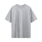 Polyteru Human Index Human Regular 1/2 T-Shirt Melange Gray
