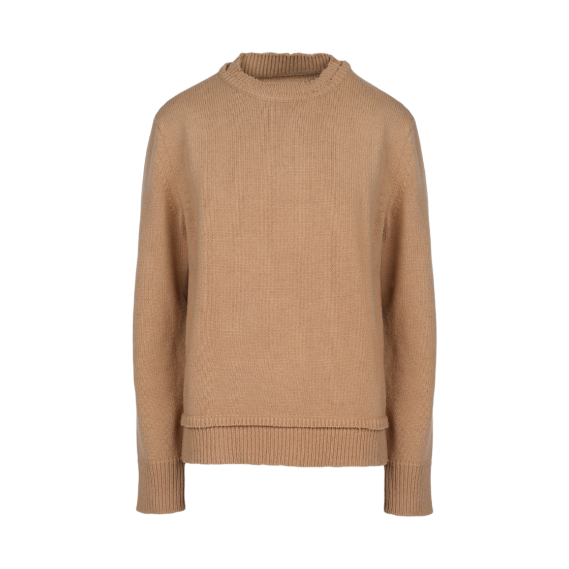 SI1GP0001S18064106F Maison Margiela Elbow Patch Sweater Beige