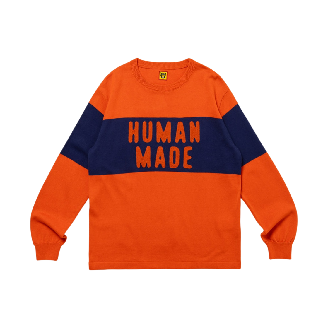 휴먼 메이드 니트 스웨터 #2 오렌지(Human Made Knit Sweater #2 Orange) - 1