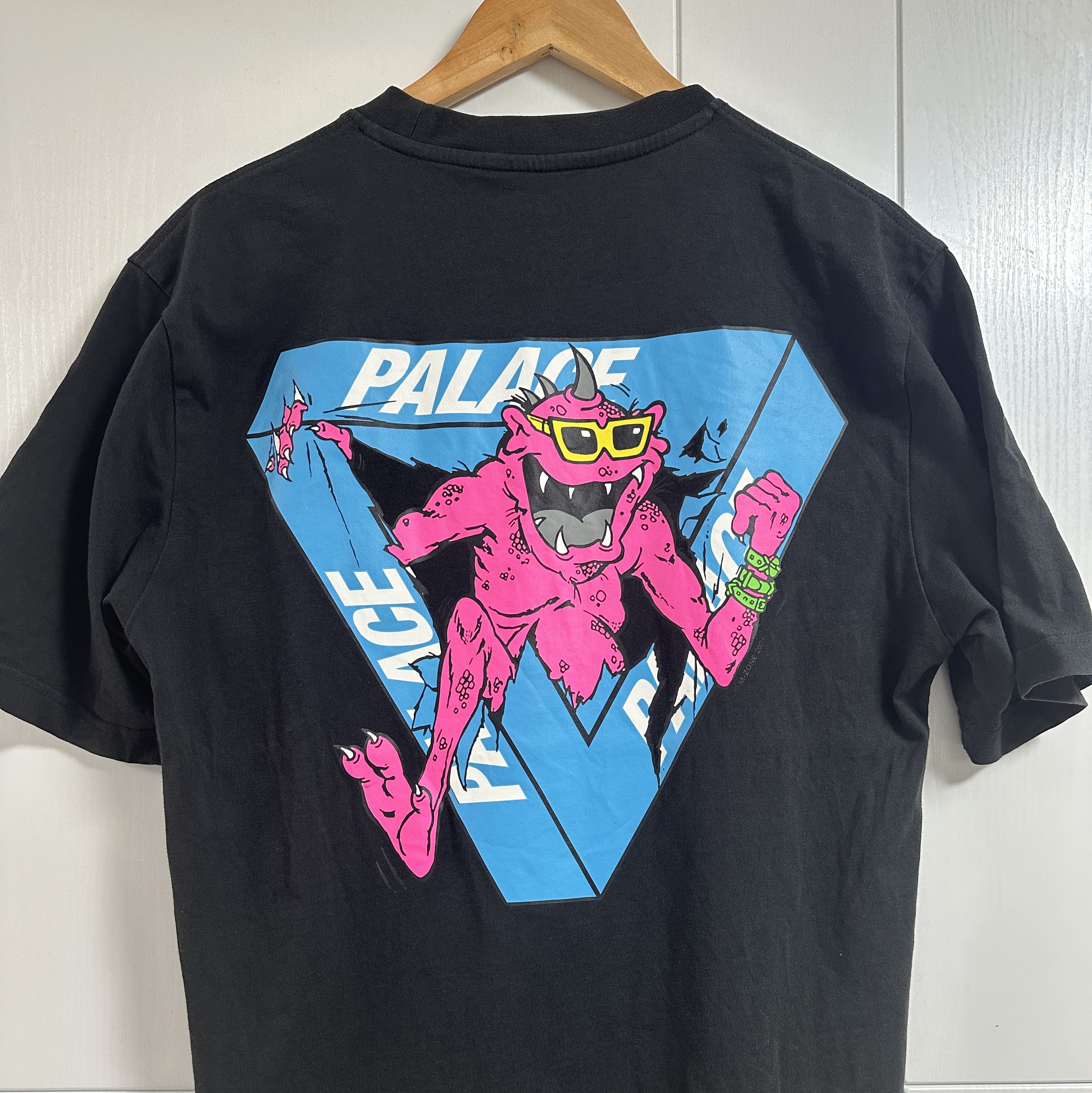 Palace M-Zone Mutant Ripper T-Shirt Black - 21SS 착용 스타일