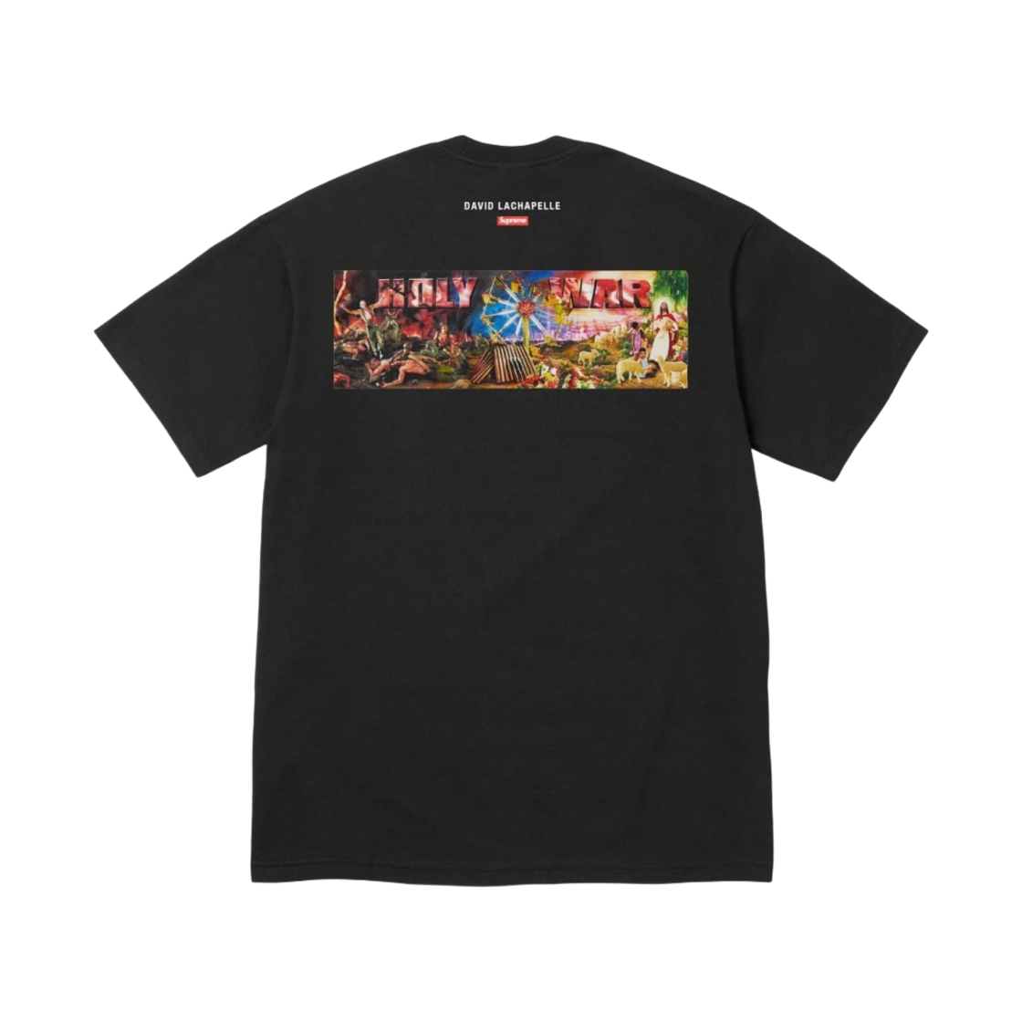 슈프림 홀리 워 티셔츠 블랙 - 23FW(Supreme Holy War T-Shirt Black - 23FW) - 2