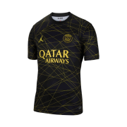 Jordan x Paris Saint-Germain 2023/24 Dri-Fit Stadium 4th Jersey Black Tour Yellow (Non Marking Ver.)