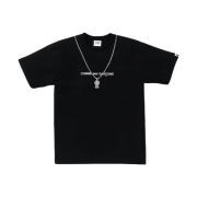 BAPE x Comme Des Garcon Osaka Baby Milo Chain #2 T-Shirt Black