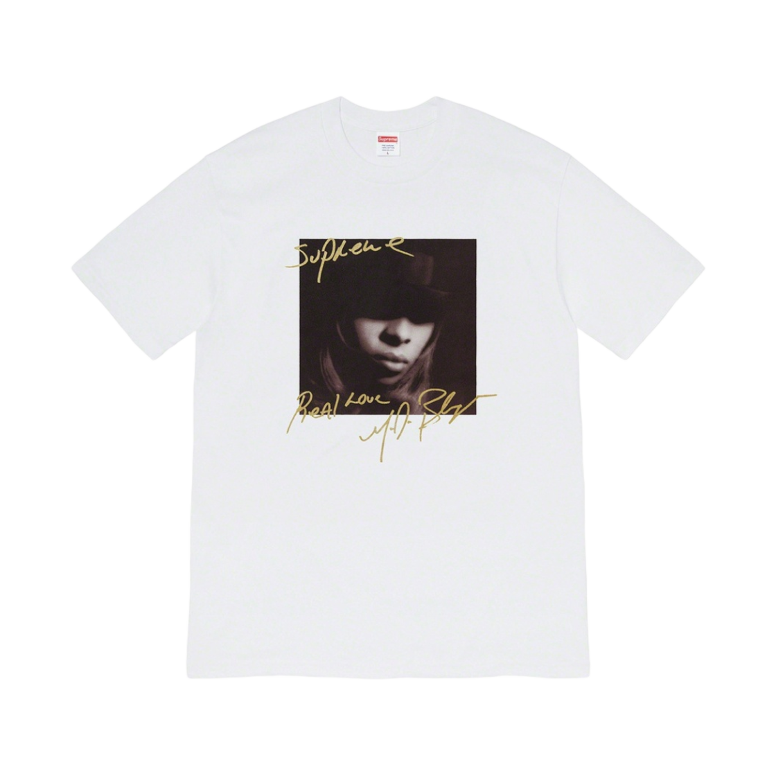 - Supreme Mary J. Blige T-Shirt White - 19FW