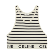 (W) Celine Bra in Athletic Mesh Cream Navy