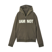 Safarispot Not Army Reversible Hoodie Zipup Olive