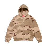 Supreme Arc Thermal Lined Zip Up Hooded Sweatshirt Desert Camo - 24FW