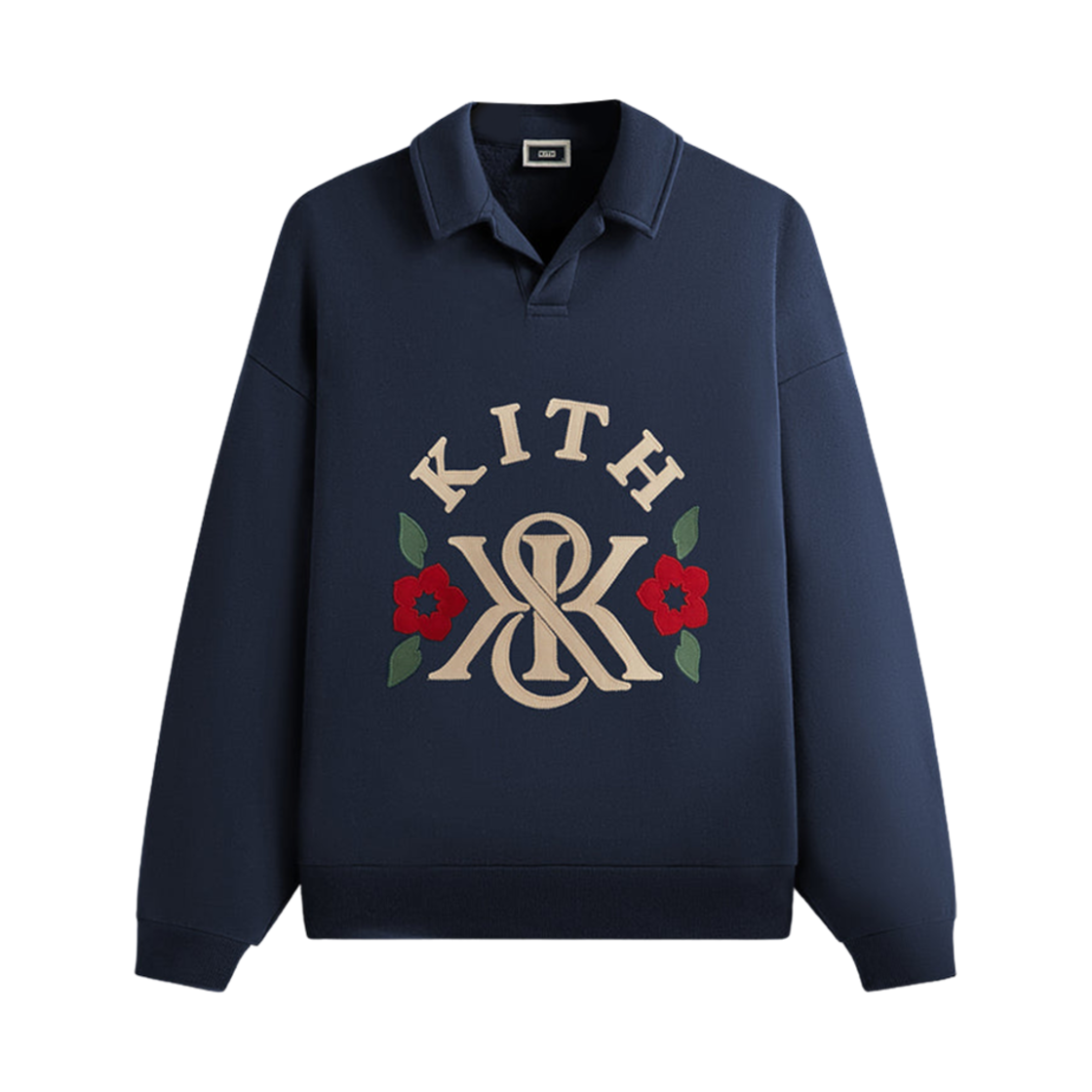 키스 케이앤케이 아플리케 넬슨 칼라 럭비 녹터널(Kith K&K Applique Nelson Collared Rugby Nocturnal) - 1