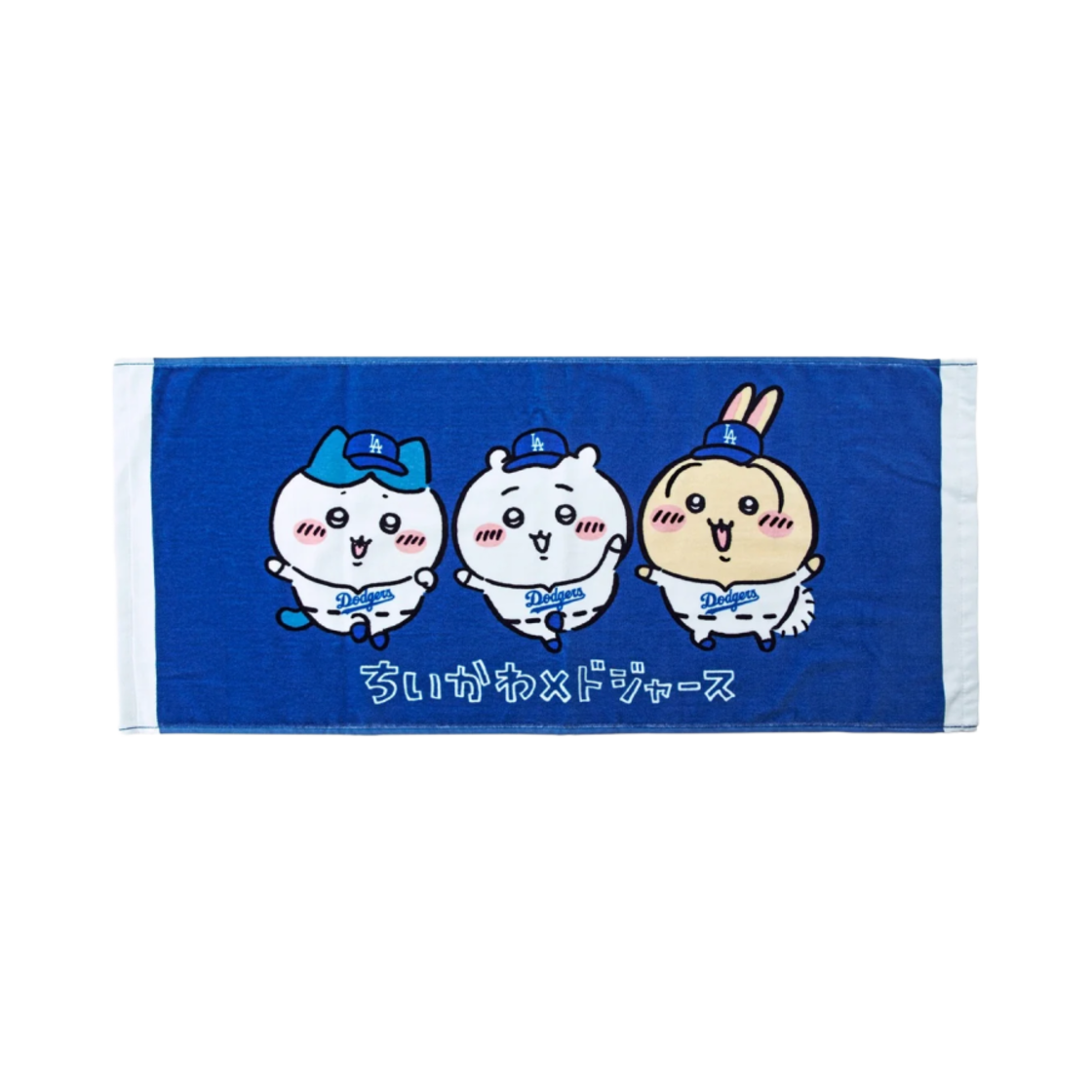 4970381715021 Chiikawa x MLB Tokyo Series Face Towel LA Dodgers