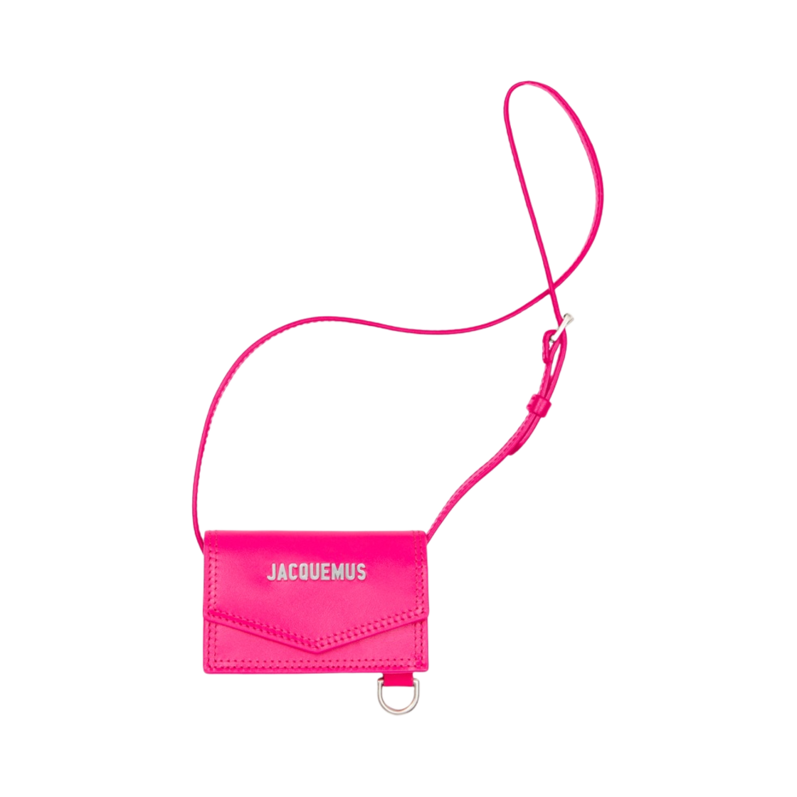 자크뮈스 르 포르테 아주르 엔벨로프 넥 파우치 다크 핑크(Jacquemus Le Porte Azur Envelope Neck Pouch Dark Pink)
