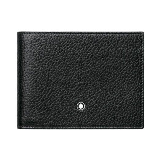 Montblanc Meisterstuck 6cc Leather Wallet Black