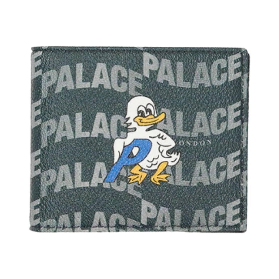 - Palace P-Lux Duck Bill Fold Wallet Black - 22SS