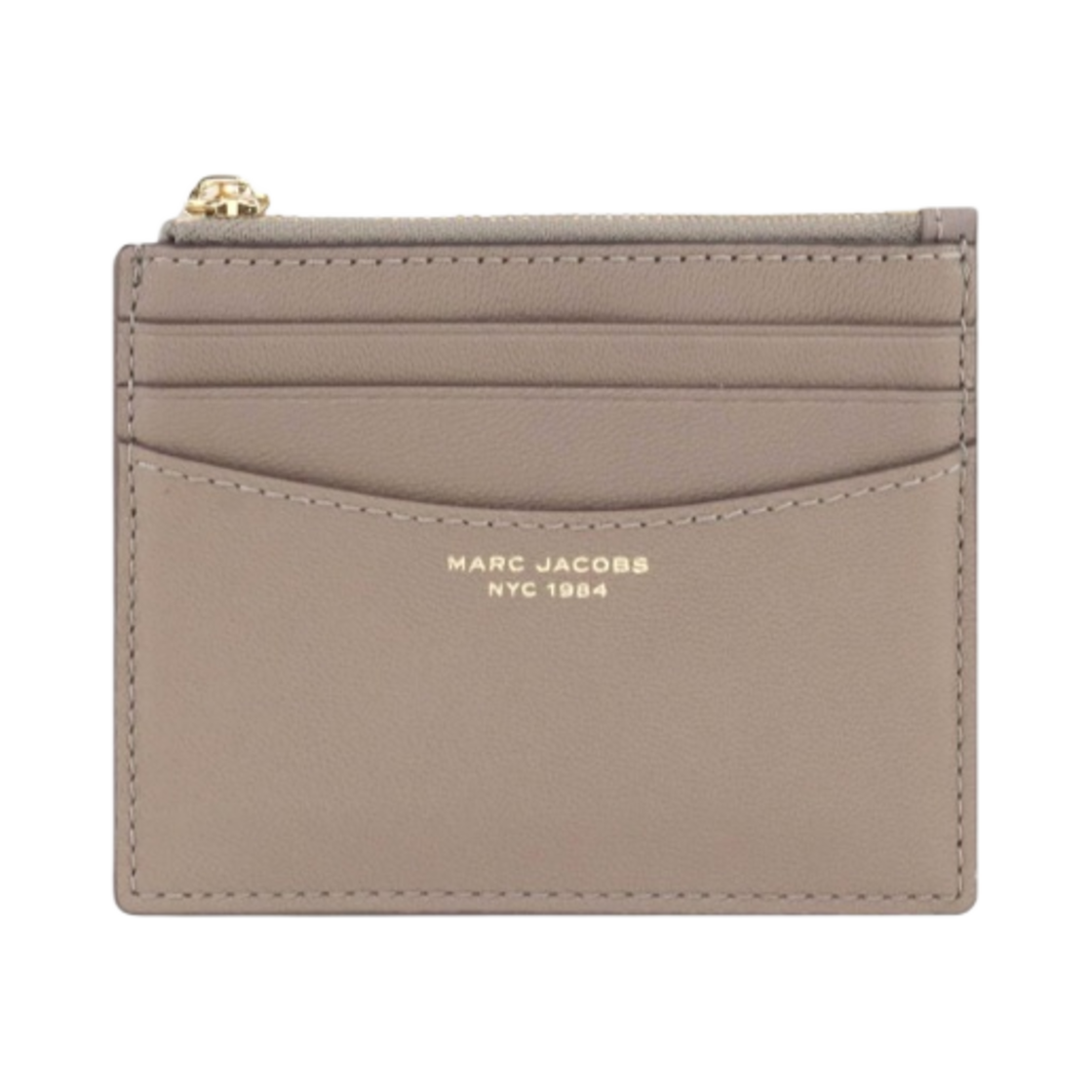 마크 제이콥스 더 슬림 84 집 카드 케이스 시멘트(Marc Jacobs The Slim 84 Zip Card Case Cement)