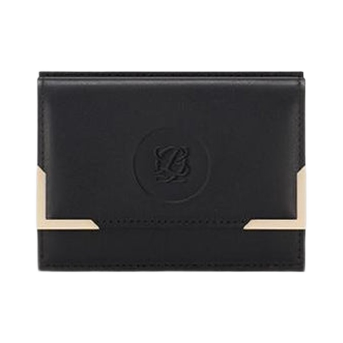 LLSQ3HT03FI1BL0171 Louis Quatorze New Heritage Card Wallet Black
