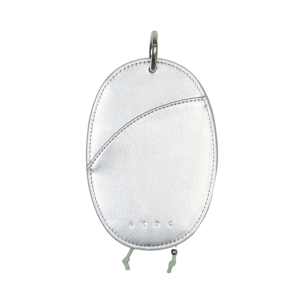 125AC643SV ACOC Pebblet Card Holder_Silver