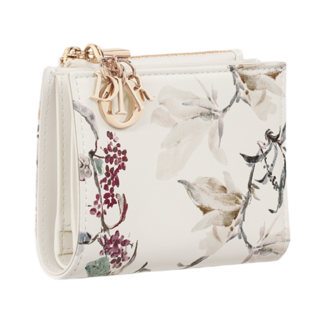 디올 레이디 디올 달리아 월렛 프린티드 램스킨 멀티컬러(Dior Lady Dior Dahlia Wallet Printed Lambskin Multicolor) - 2
